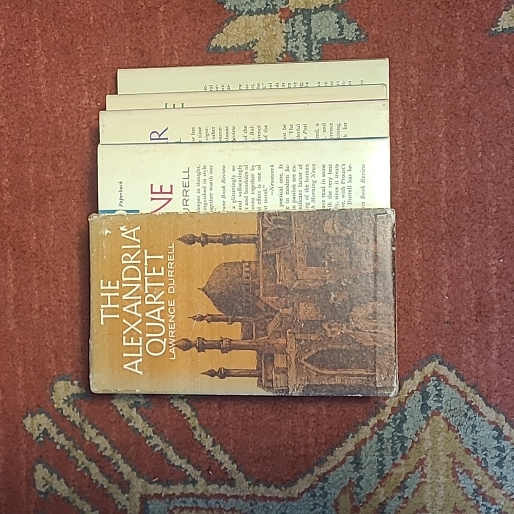 THE ALEXANDRIA QUARTET BOOKS BOX SET BY LAWRENCE DURRELL